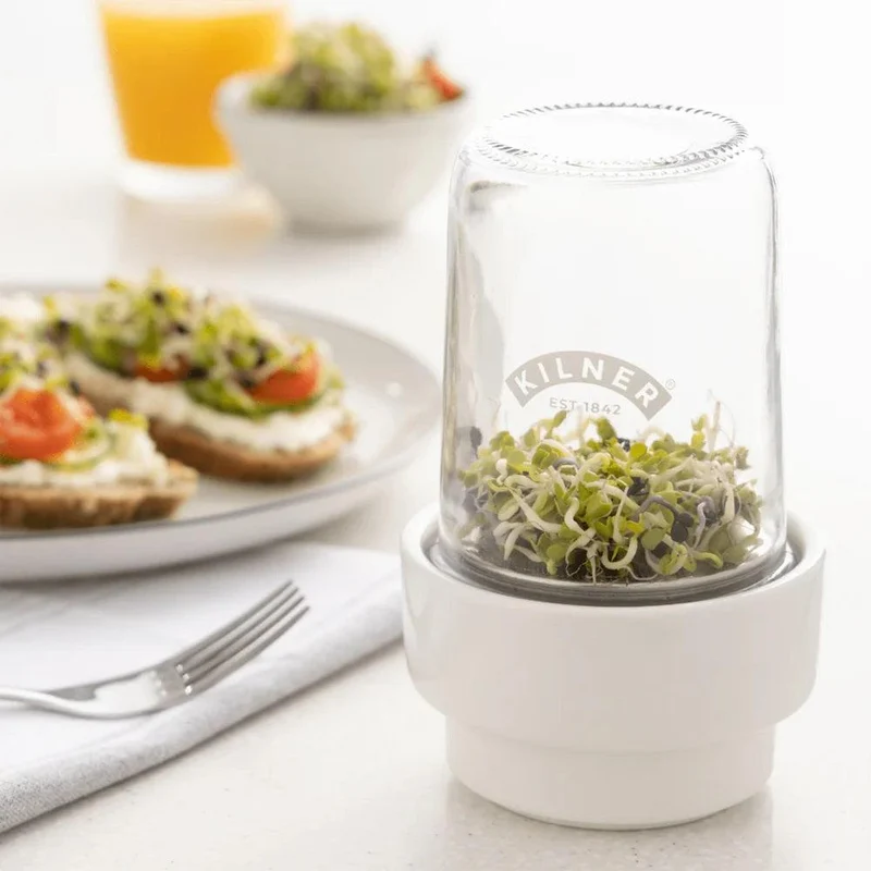 Set Juego Para Germinar Semillas 0,5 Lts. Kilner