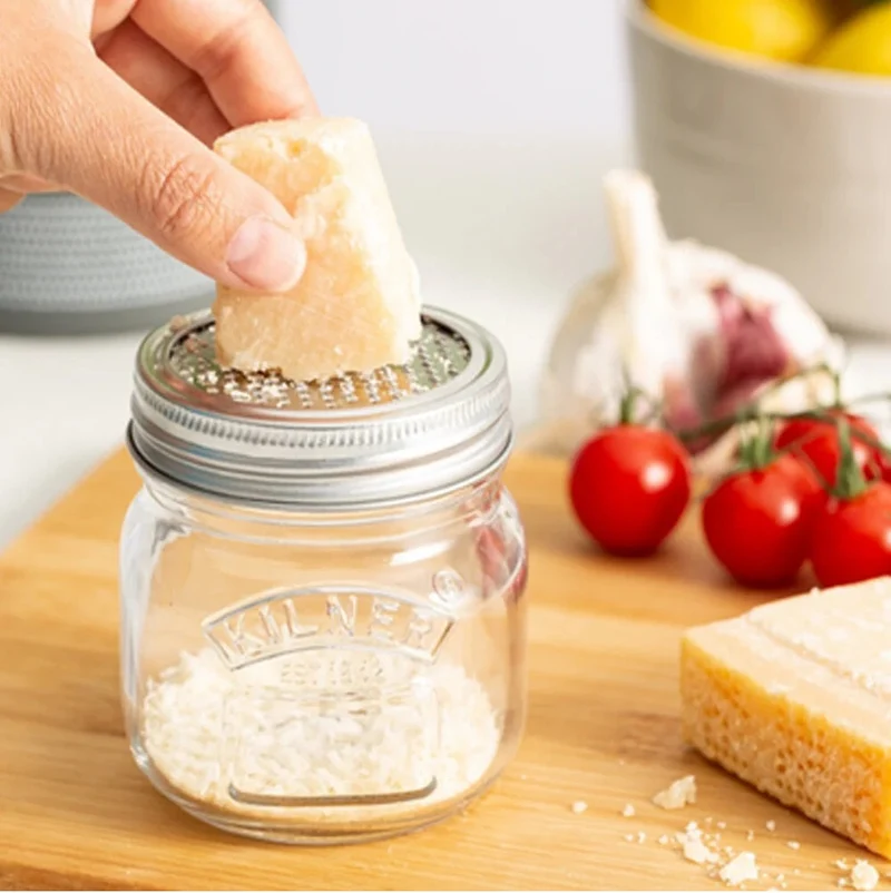 Frasco Con Rallador Fino 0.25 Lt Kilner