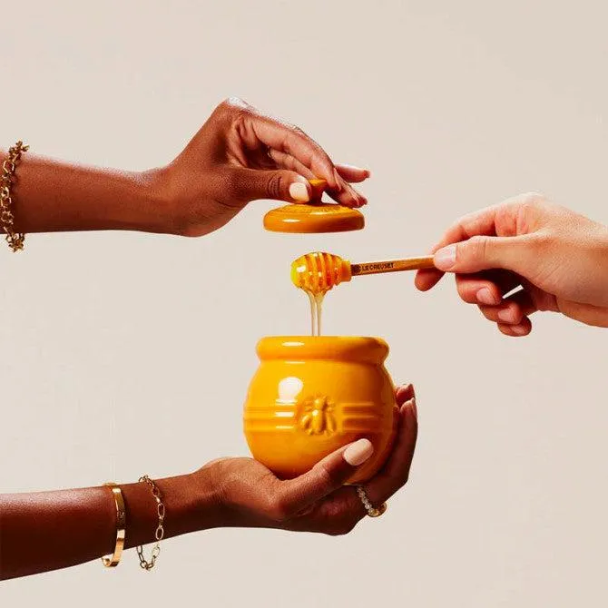 Bote Miel Con Espatula Nectar Le Creuset