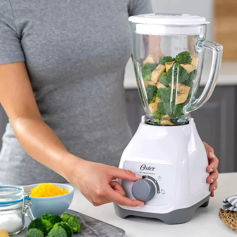 Licuadora Vaso Vidrio Control Perilla BLSTKAGWRD Oster