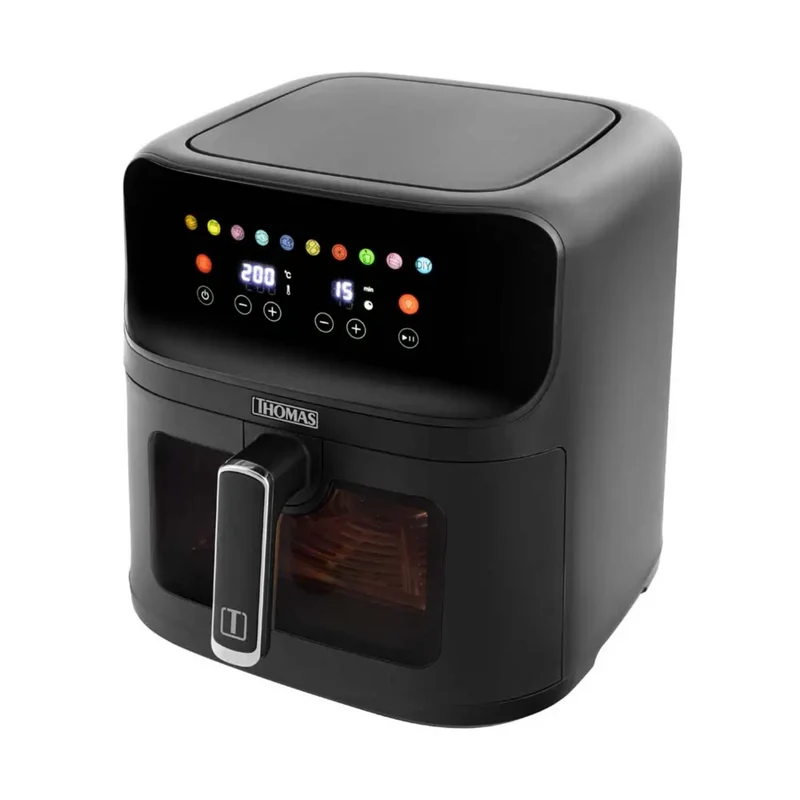 Freidora Air Fryer Thomas 8L Digital Touch Ventana 1700W
