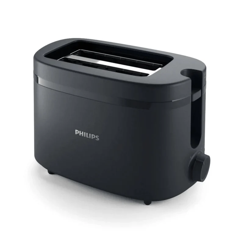 Tostador Philips 2 Rebanadas 650W 6 Niveles Negro Serie 1000