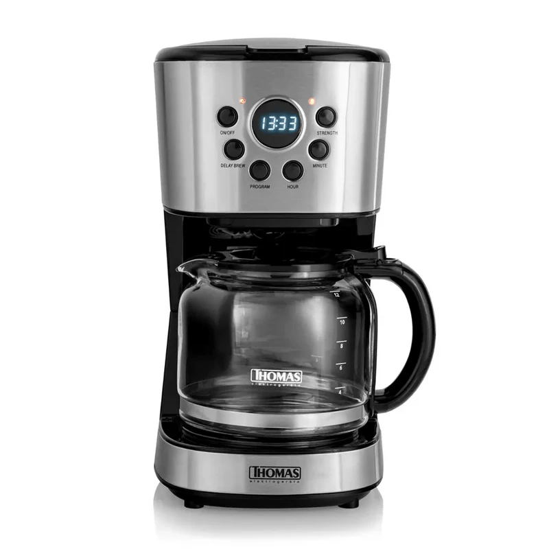 Cafetera Thomas TH-141Di 12 Tazas Programable Mantiene Calor