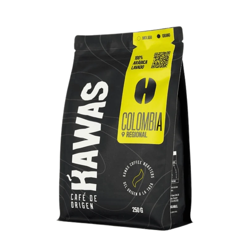 Café Molido Kawas Colombia Caldas De Origen 250g Frutal
