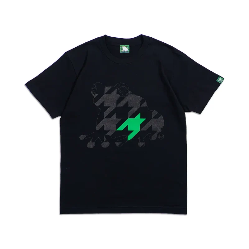 Houndstooth SAGE FROG Tee
