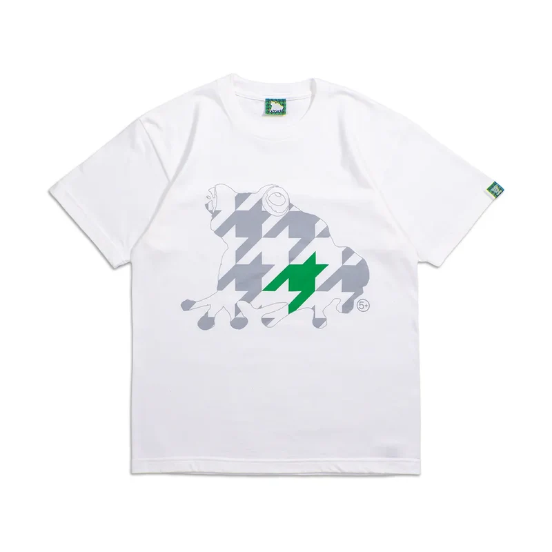 Houndstooth SAGE FROG Tee