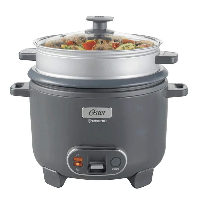 Arrocera Oster 12 Tazas Sofrito y Vaporera Mod 2212406