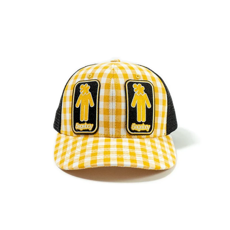 Plaid Mesh Cap 3