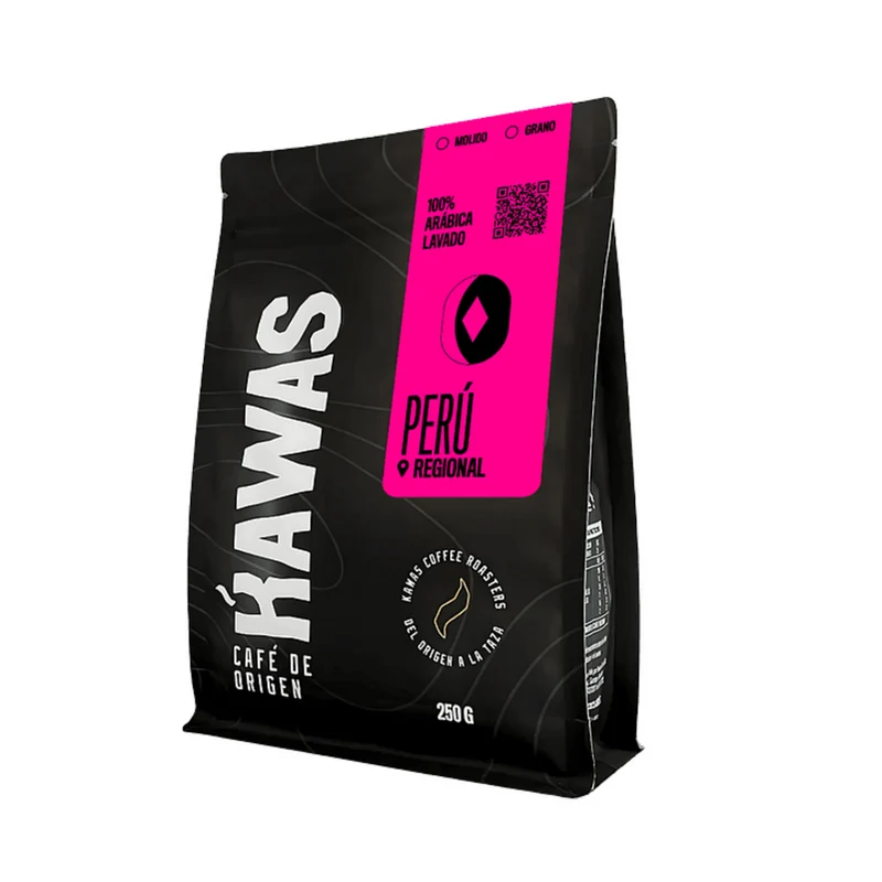 Cafe En Grano Kawas Peru Pangoa Cafe de Origen 250g