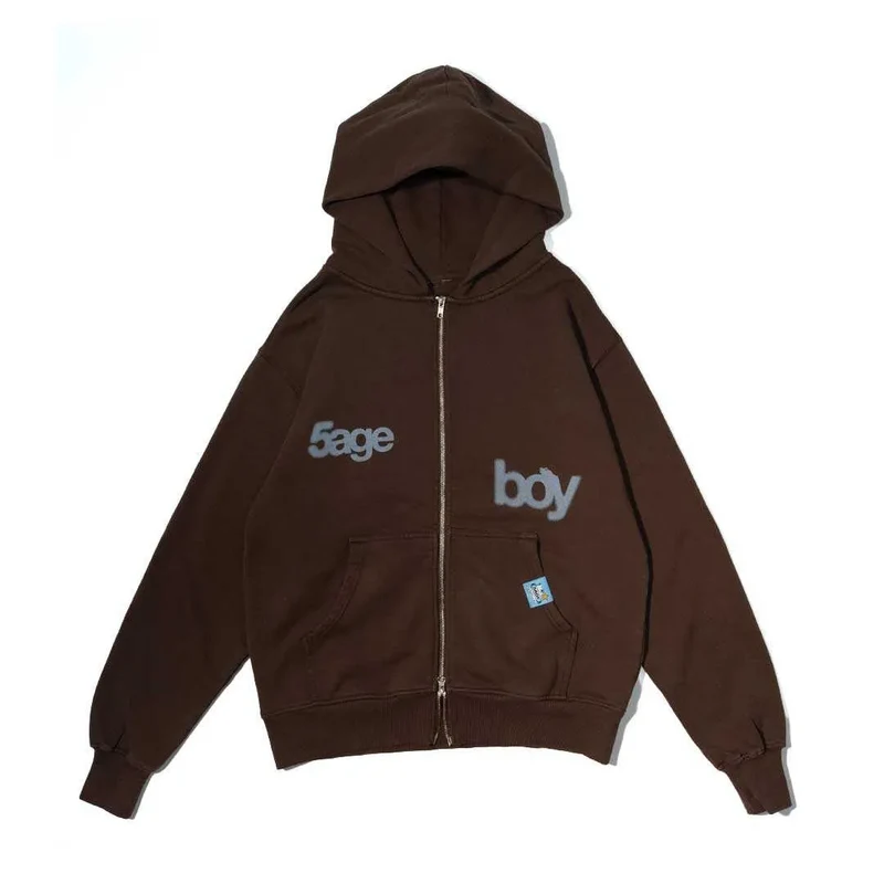 5ageboy zip Hoodie