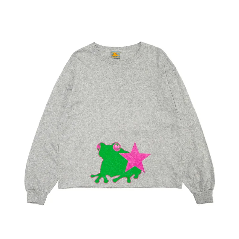 kaeru star L/S “BOX” Tee