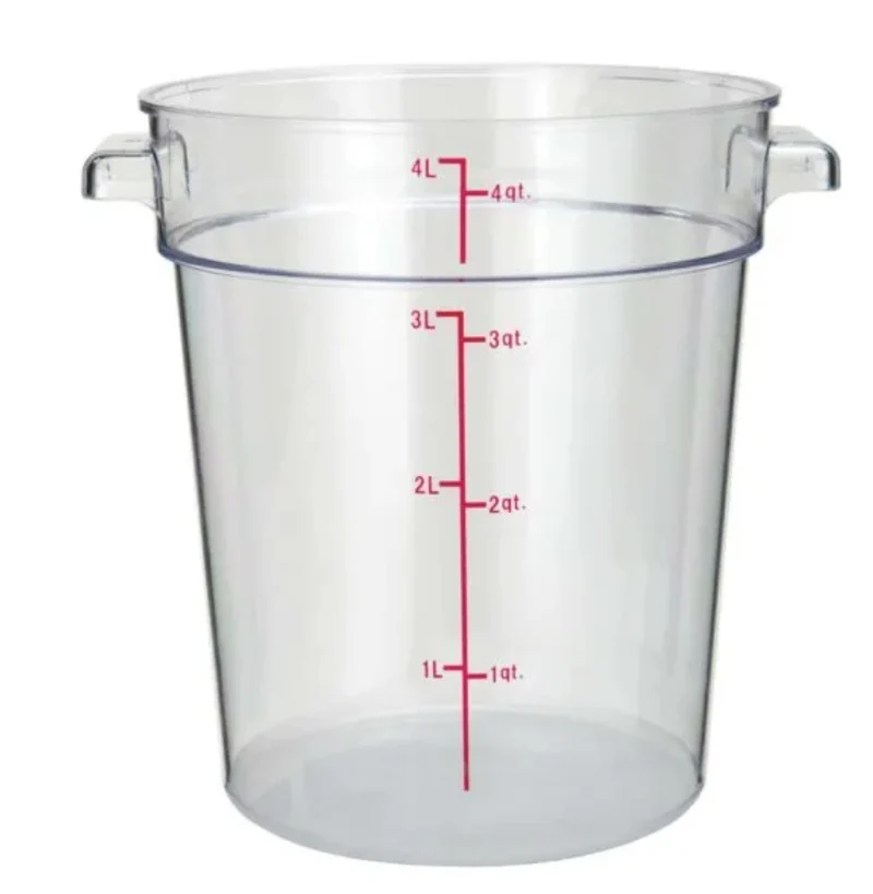Contenedor redondo 4L Buffetware #27554.