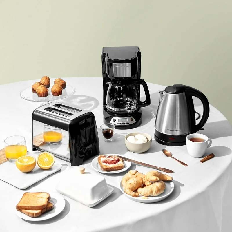 Kit Tostador + Cafetera + Hervidor