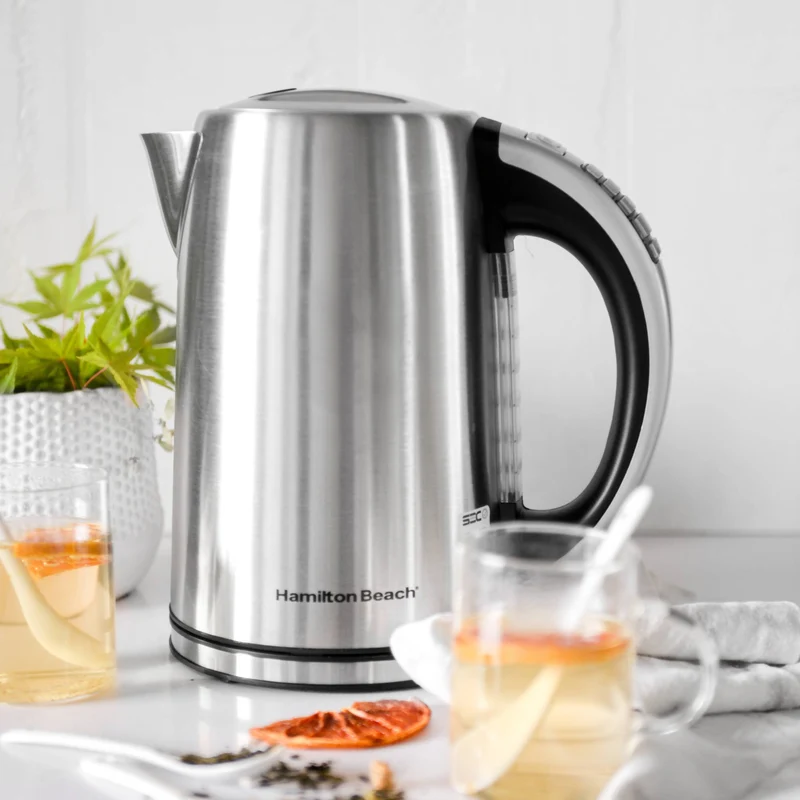 Hervidor 41020-CL de Temperatura Programable 1.7 Lts Hamilton Beach