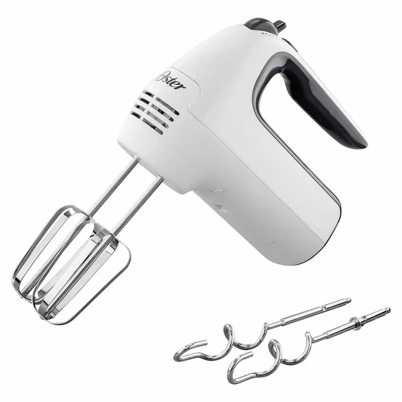 Batidora de Mano Oster 6 Veloc y Turbo Blanca