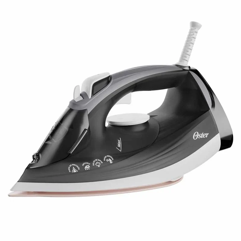 Plancha a Vapor Oster Base Ceramica Grande Gris