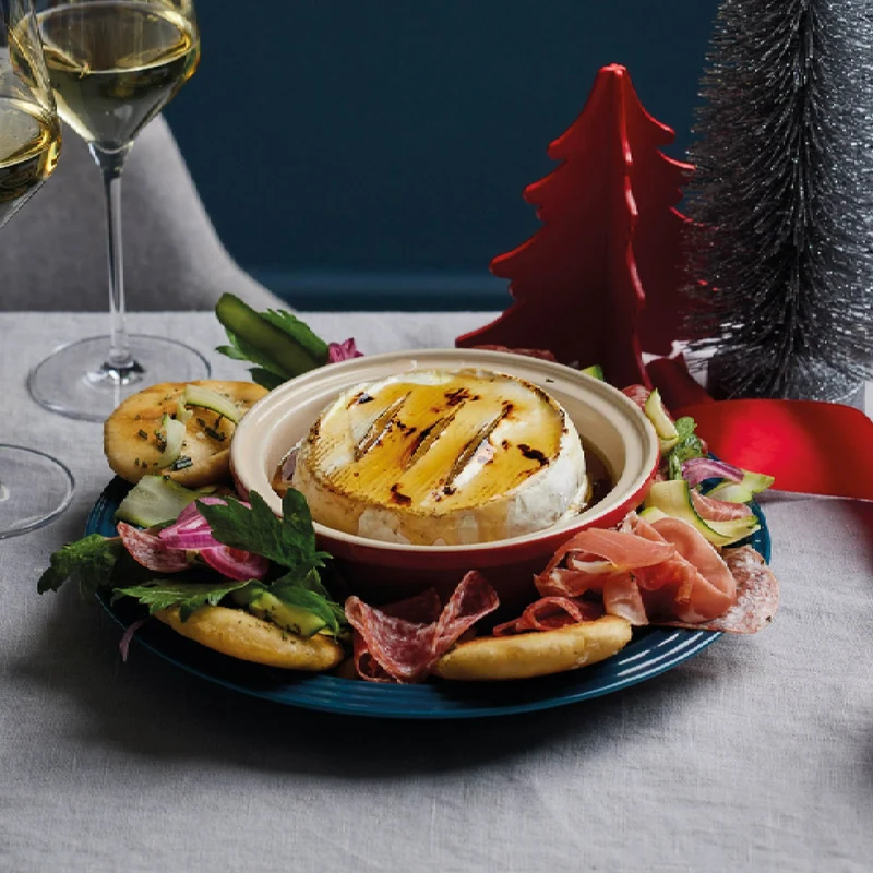 Plato Camembert Con Tapa Cereza Le Creuset