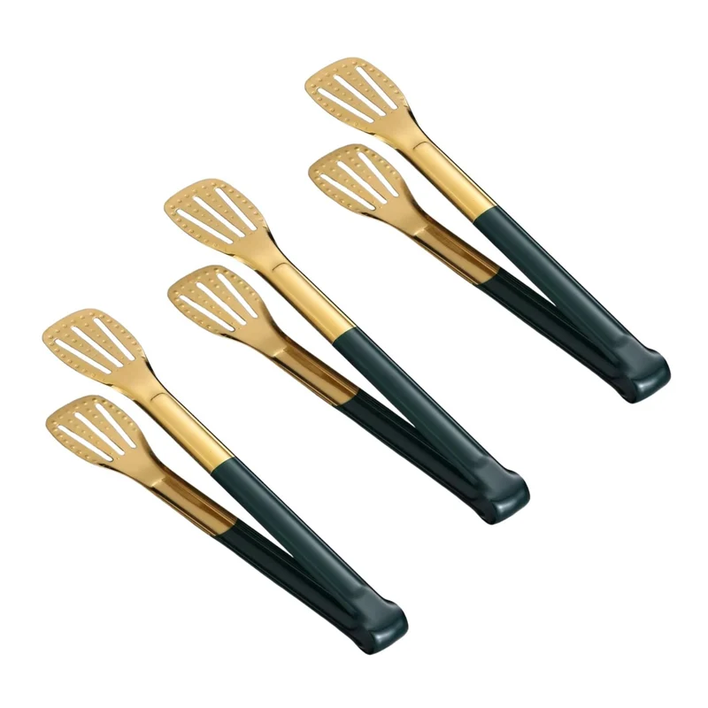 Set 3 Pinzas de Cocina Acero 28 Cm Santú Home & Deco
